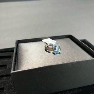 Sky Blue Topaz 9.25 Sterling Silver Ring